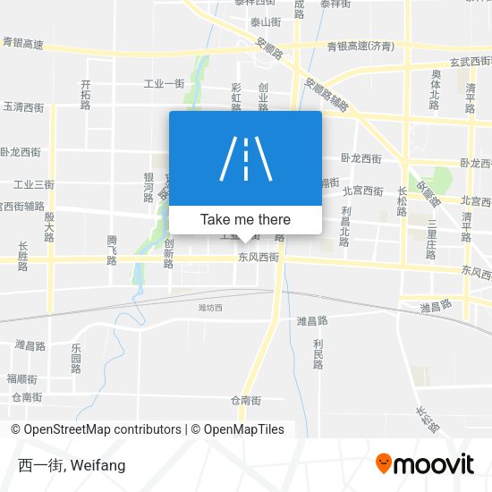 西一街 map