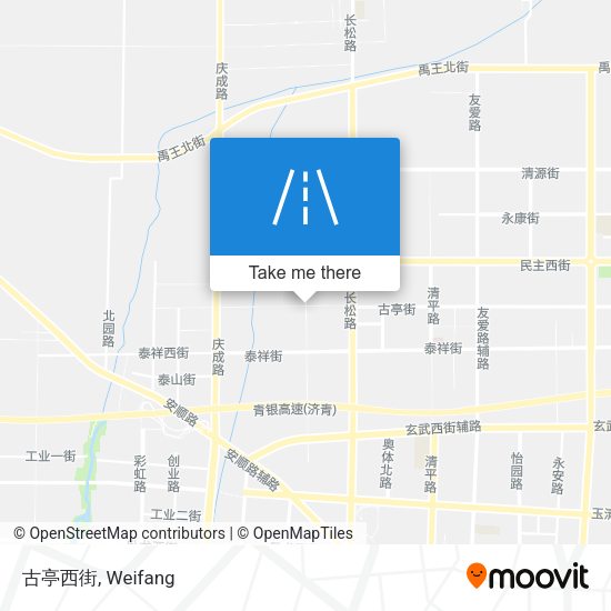 古亭西街 map