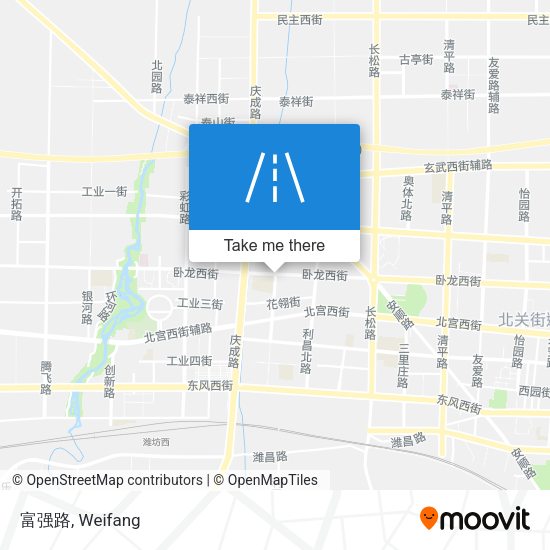 富强路 map
