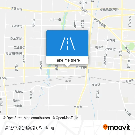 豪德中路(河滨路) map