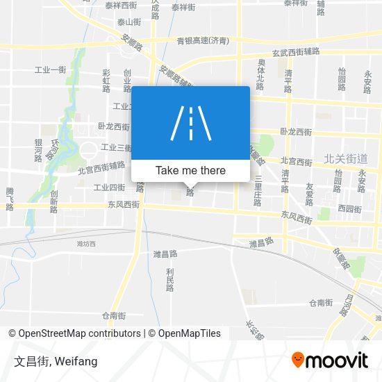 文昌街 map