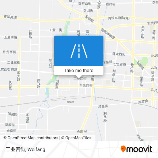 工业四街 map