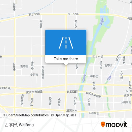 古亭街 map