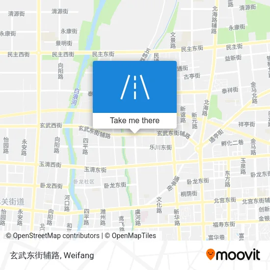玄武东街辅路 map