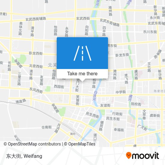 东大街 map