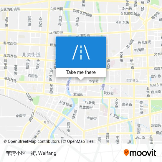 苇湾小区一街 map