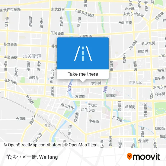 苇湾小区一街 map