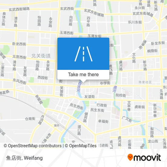 鱼店街 map