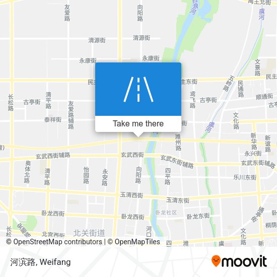河滨路 map
