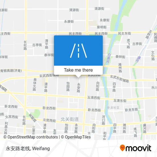 永安路老线 map