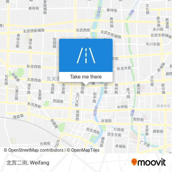 北宫二街 map