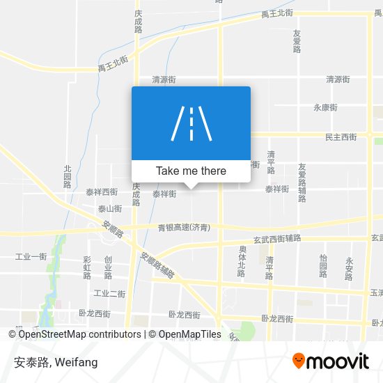 安泰路 map