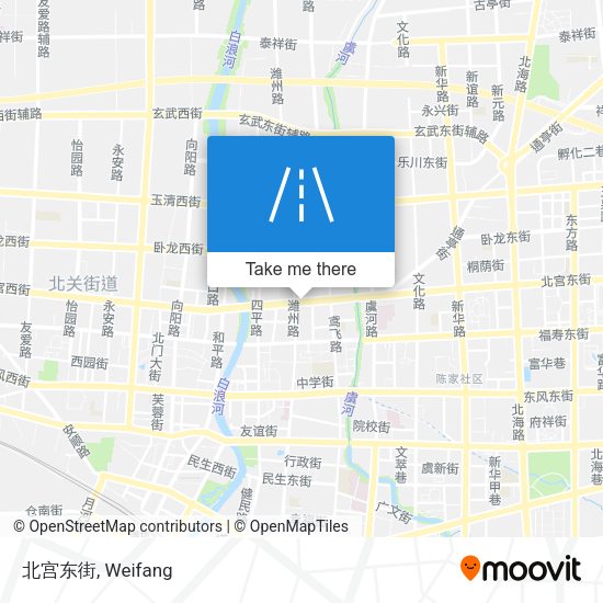 北宫东街 map