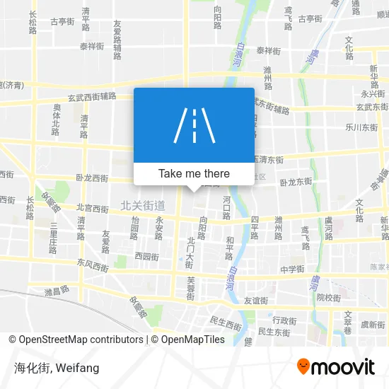 海化街 map