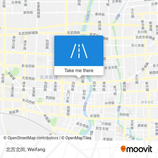 北宫北街 map