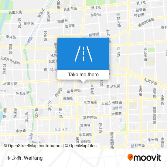 玉龙街 map