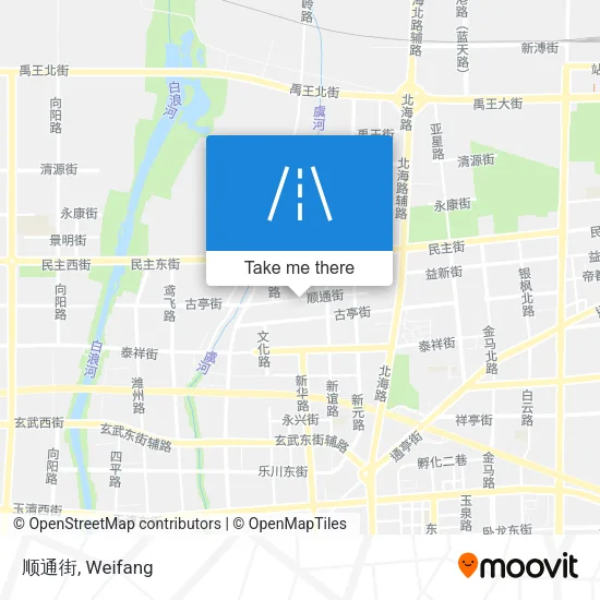 顺通街 map