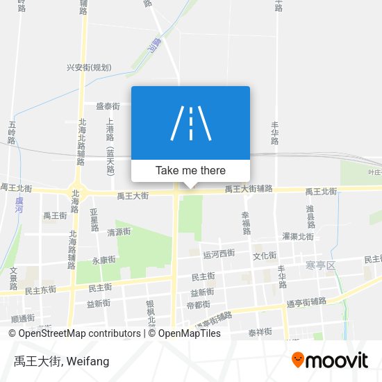 禹王大街 map
