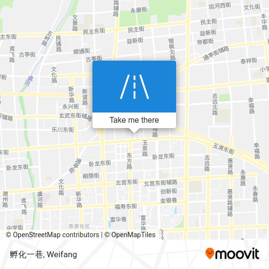 孵化一巷 map