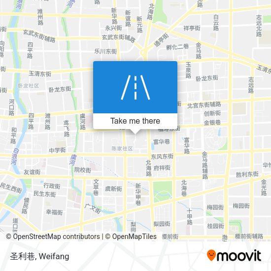 圣利巷 map