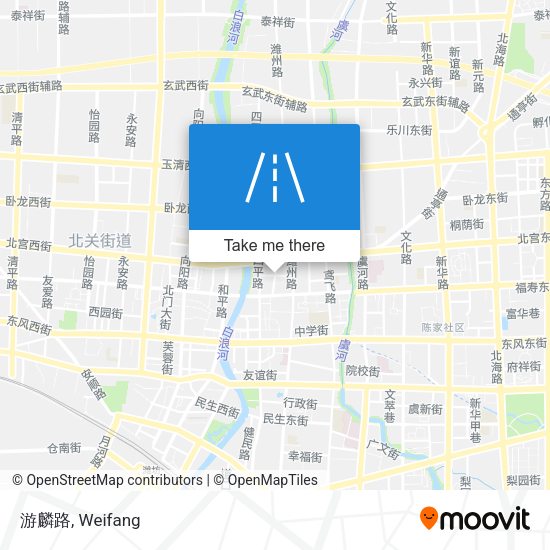 游麟路 map