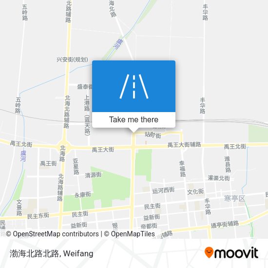 渤海北路北路 map