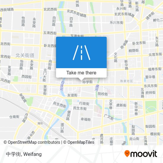 中学街 map