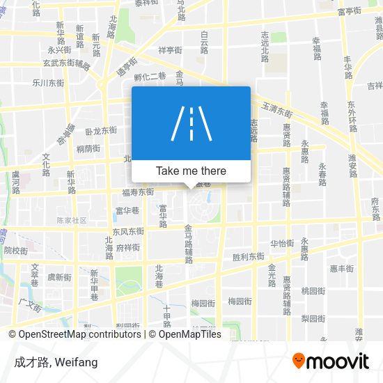成才路 map