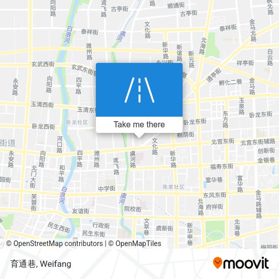育通巷 map