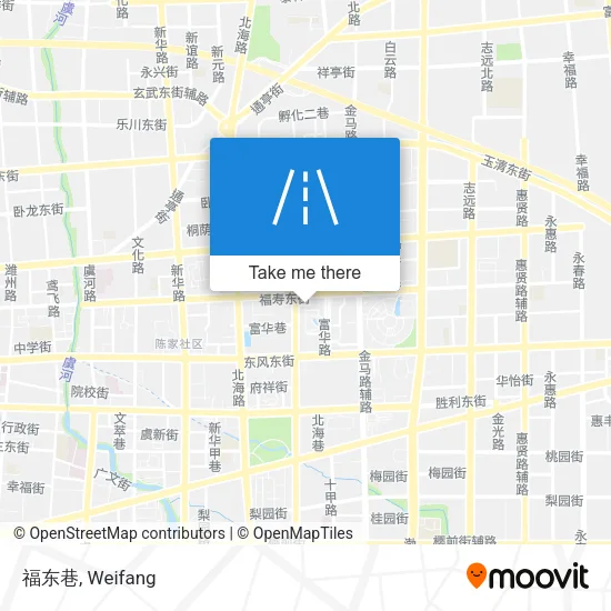 福东巷 map