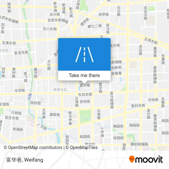富华巷 map