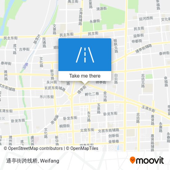 通亭街跨线桥 map