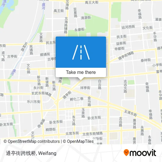 通亭街跨线桥 map