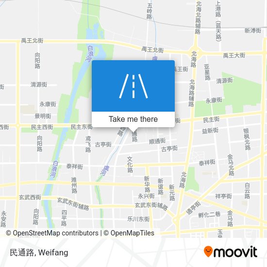 民通路 map