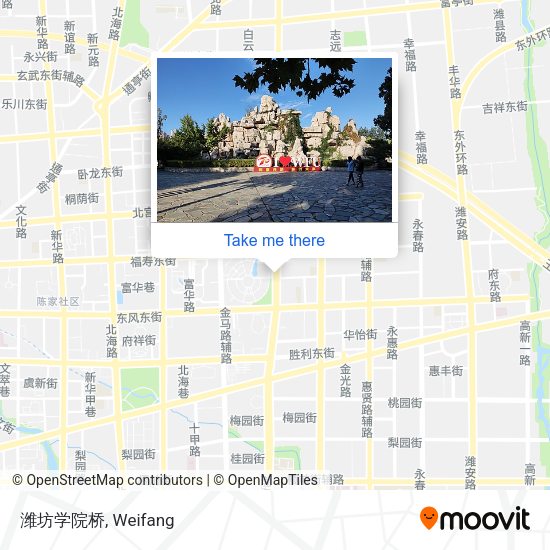 潍坊学院桥 map