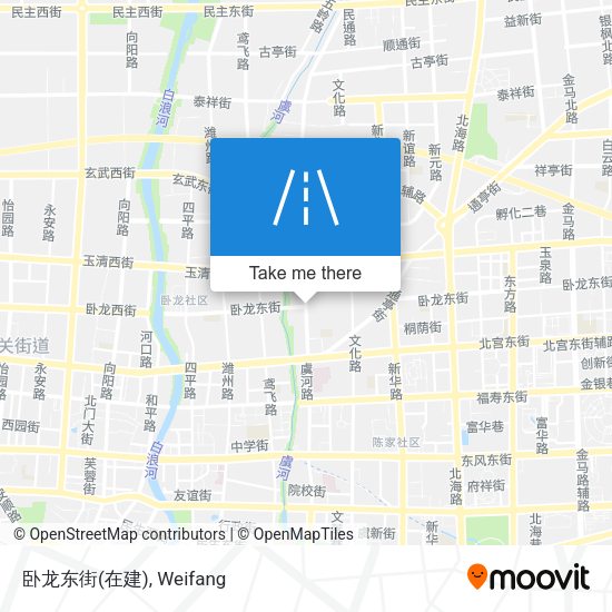 卧龙东街(在建) map