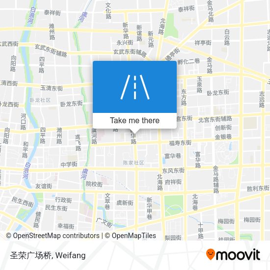 圣荣广场桥 map