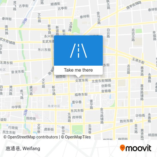 惠通巷 map