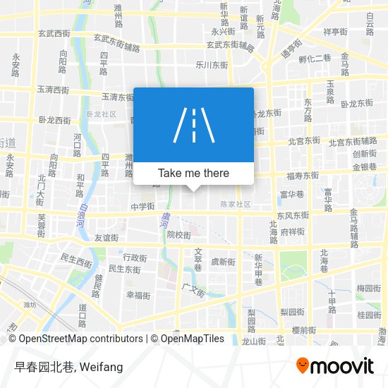 早春园北巷 map