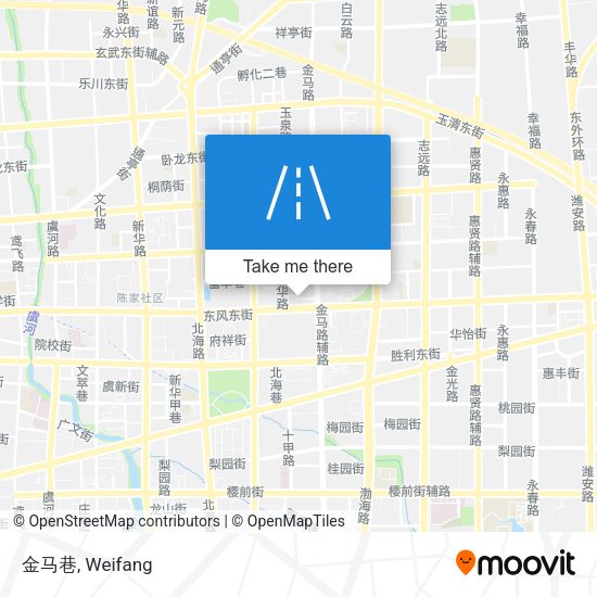 金马巷 map