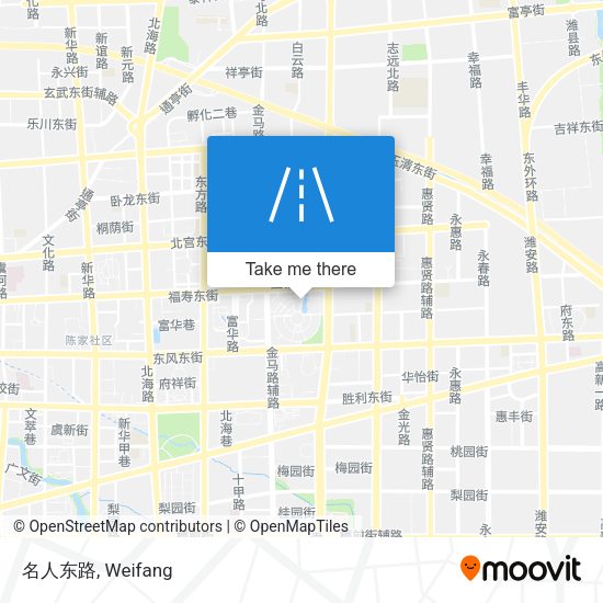 名人东路 map