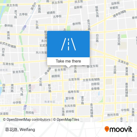 蓉花路 map