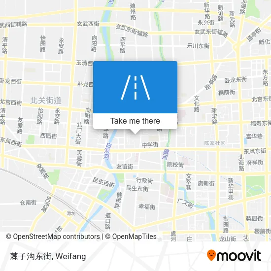 棘子沟东街 map