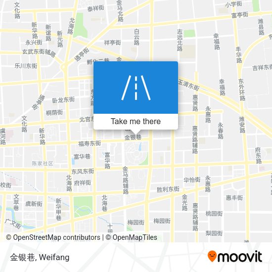 金银巷 map