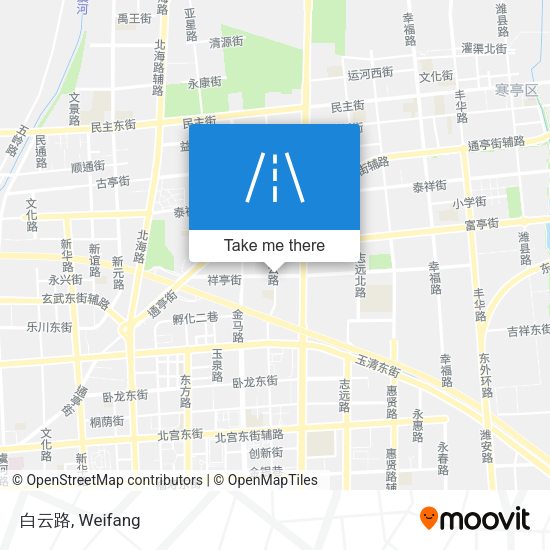 白云路 map