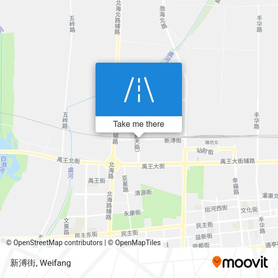 新溥街 map