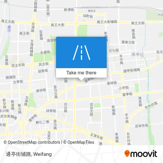 通亭街辅路 map