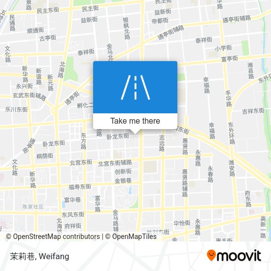 茉莉巷 map