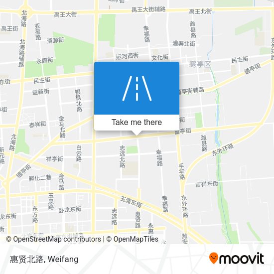 惠贤北路 map