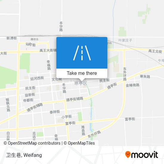 卫生巷 map